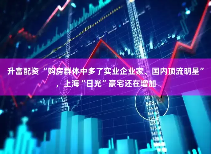 升富配资 “购房群体中多了实业企业家、国内顶流明星”，上海“日光”豪宅还在增加