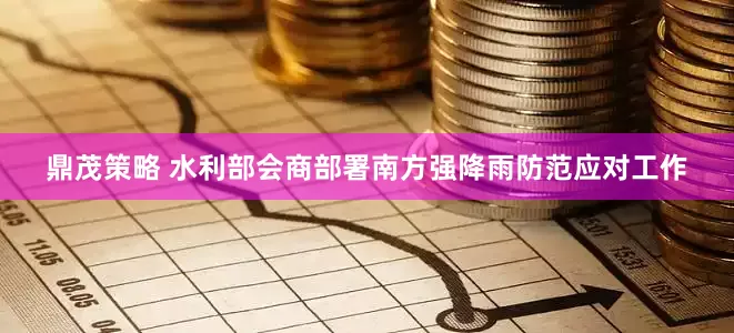鼎茂策略 水利部会商部署南方强降雨防范应对工作